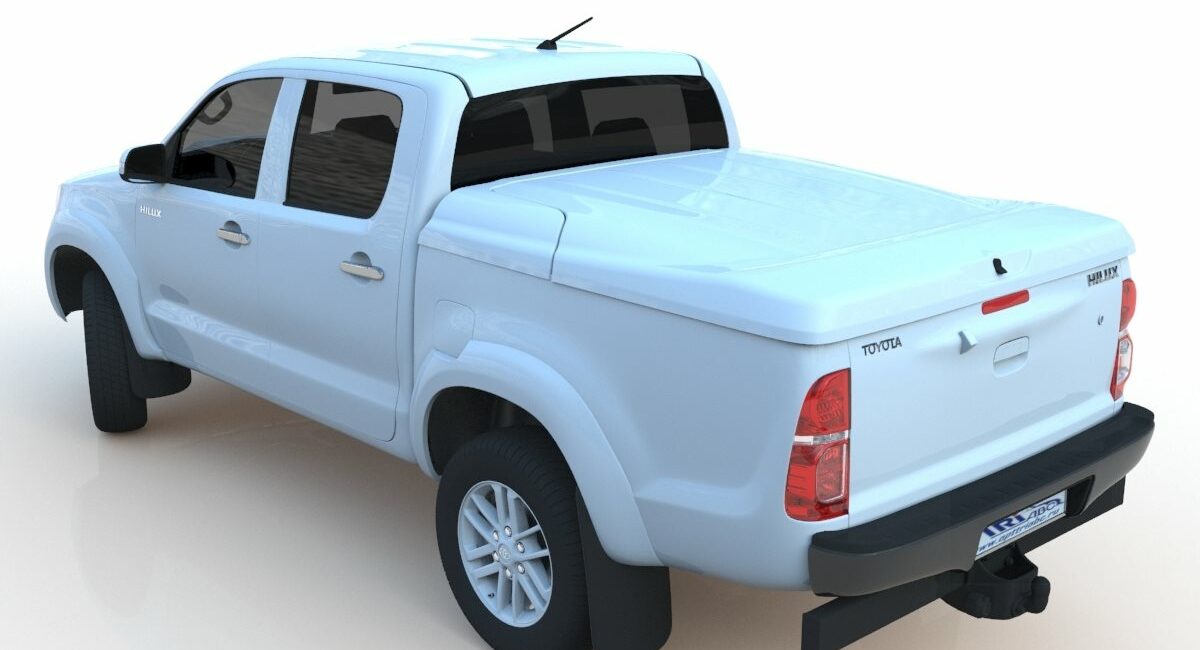 Крышка кузова для Toyota Hilux Vigo 2012-08.2015 (белая) - Крышки и тенты кузова - TOYOTA - Toyota Hilux