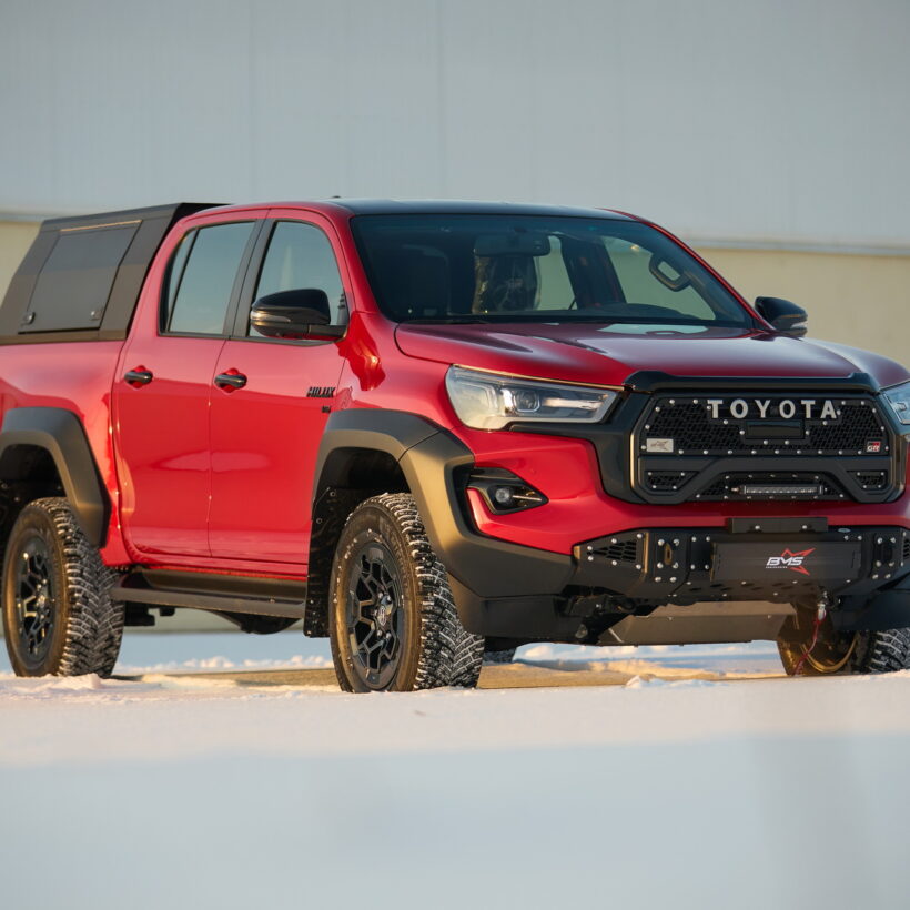 Бампер силовой передний BMS URBAN для Тойота Хайлюкс 2023-2024 - Силовые бамперы - TOYOTA - Toyota Hilux