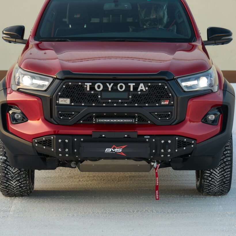 Бампер силовой передний BMS URBAN для Тойота Хайлюкс 2023-2024 - Силовые бамперы - TOYOTA - Toyota Hilux