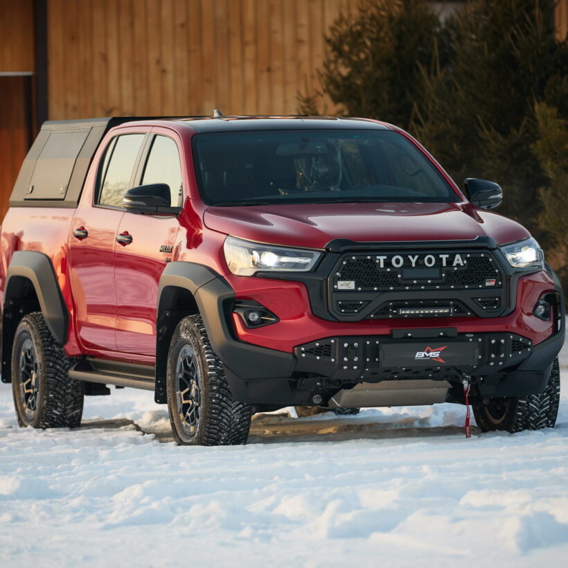 Бампер силовой передний BMS URBAN для Тойота Хайлюкс 2023-2024 - Силовые бамперы - TOYOTA - Toyota Hilux