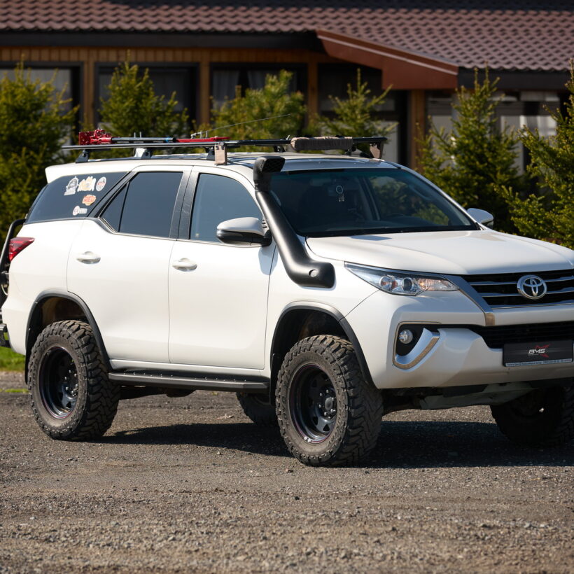 Пороги силовые BMS PRO-Line для Тойота Фортунер 2015-2024 (2шт.) - Силовые пороги - TOYOTA - Toyota Fortuner