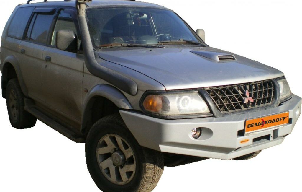 Бампер силовой передний MMC Pajero sport 1996 - Силовые бамперы - MITSUBISHI - Mitsubishi Pajero Sport