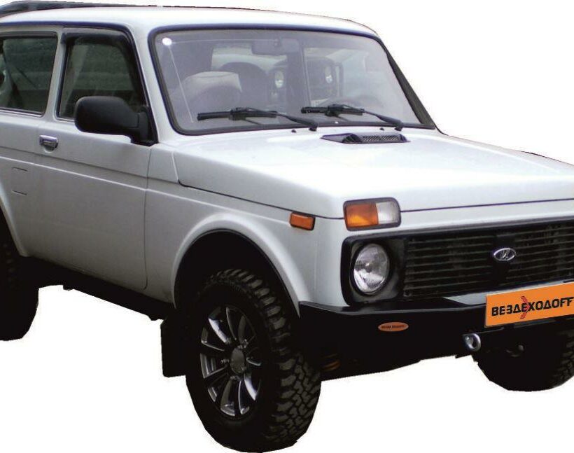Бампер силовой передний Lada 4x4 ВАЗ 2121 - Силовые бамперы - АвтоВаз - Lada Niva