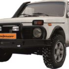 Бампер силовой передний Lada 4x4 ВАЗ 2121с кенгурином - Силовые бамперы - АвтоВаз - Lada Niva