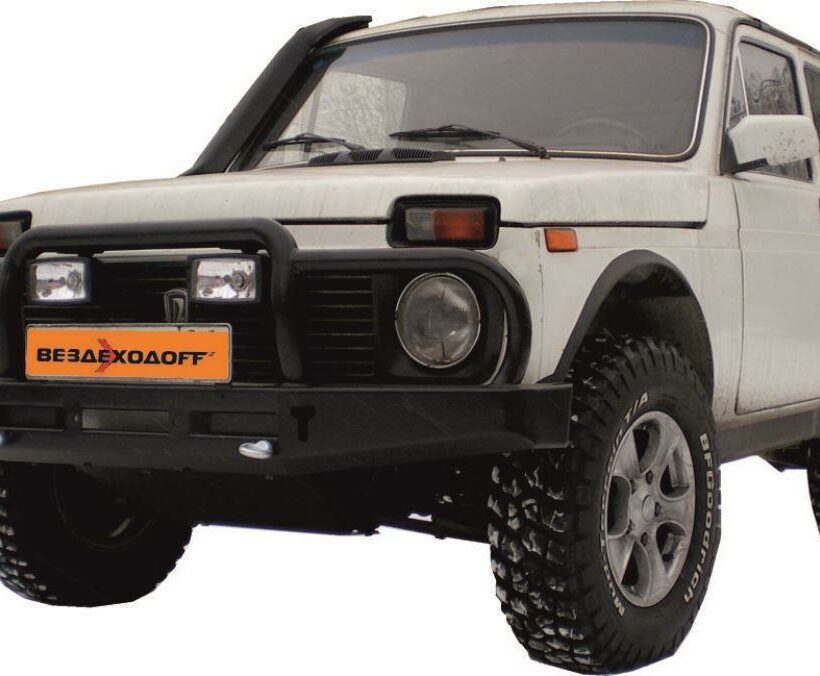 Бампер силовой передний Lada 4x4 ВАЗ 2121с кенгурином - Силовые бамперы - АвтоВаз - Lada Niva