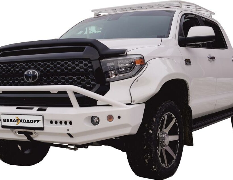 Бампер силовой передний Toyota Tundra 2014-2019 с кенгурином - Силовые бамперы - TOYOTA - Toyota Tundra