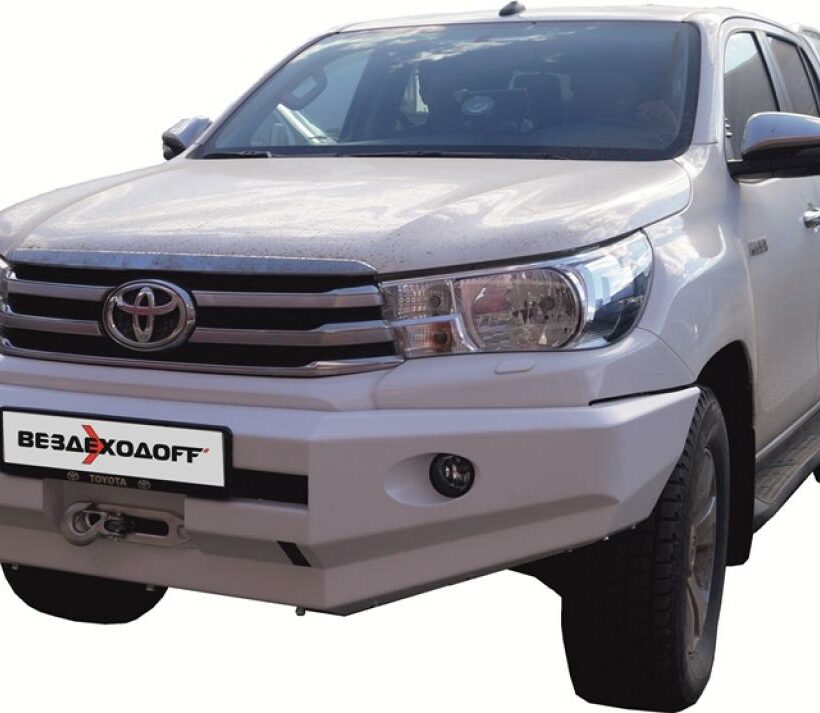 Бампер силовой передний Toyota HiLux 2015-2019 - Силовые бамперы - TOYOTA - Toyota Hilux