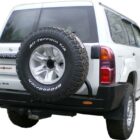 Бампер силовой задний Nissan Patrol Y61 с калиткой запасного колеса - Силовые бамперы - NISSAN - Nissan Patrol