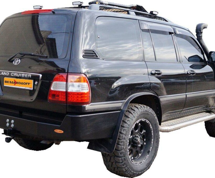 Бампер силовой задний Toyota Land Cruiser 100 VX - Силовые бамперы - TOYOTA - Toyota Land Cruiser