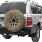 Бампер силовой задний Toyota Land Cruiser 100 GX с калиткой запасного колеса - Силовые бамперы - TOYOTA - Toyota Land Cruiser