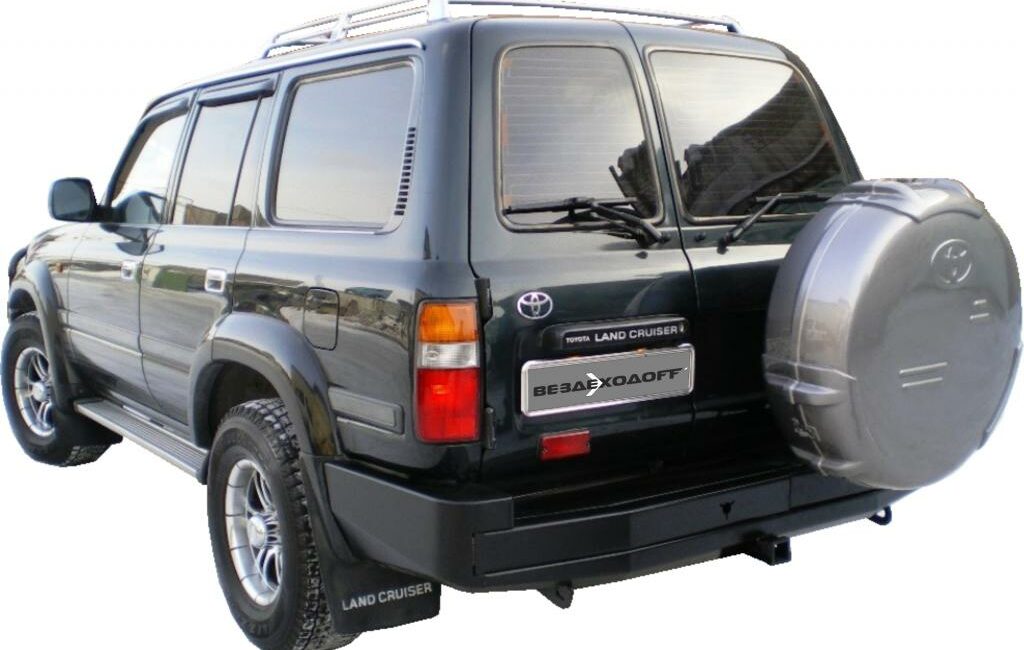 Бампер силовой задний Toyota Land Cruiser 80 с калиткой запасного колеса - Силовые бамперы - TOYOTA - Toyota Land Cruiser