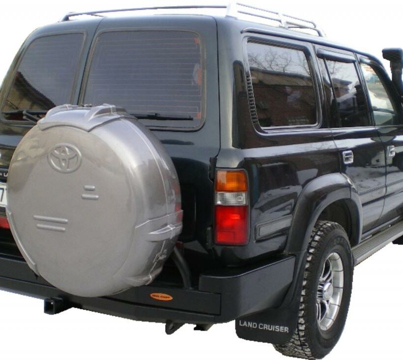 Бампер силовой задний Toyota Land Cruiser 80 с калиткой запасного колеса - Силовые бамперы - TOYOTA - Toyota Land Cruiser