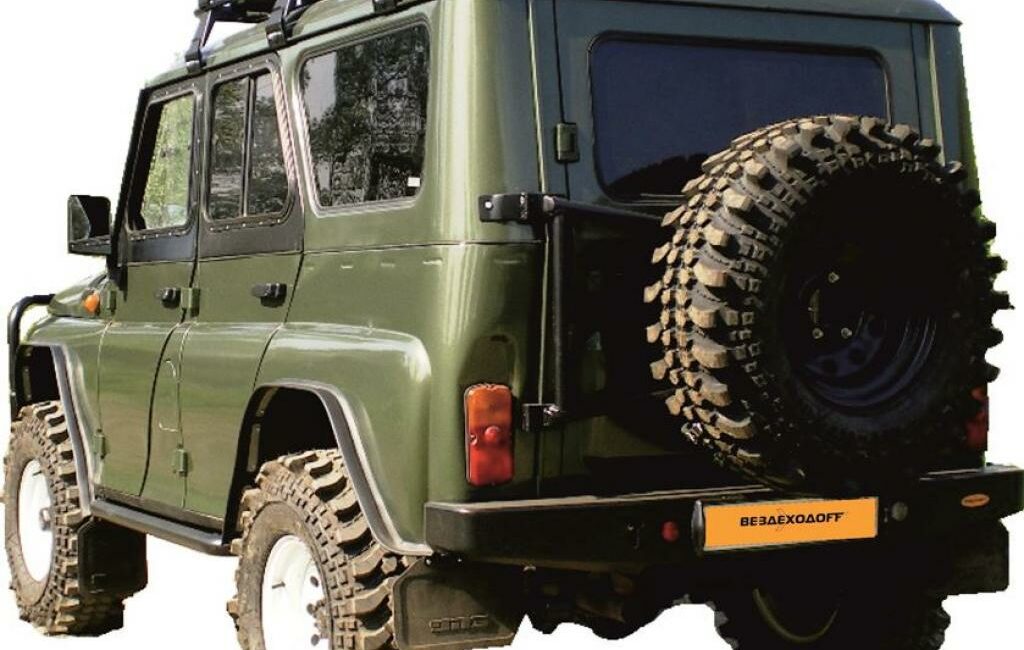 Бампер силовой задний УАЗ Хантер - Силовые бамперы - UAZ - UAZ Хантер