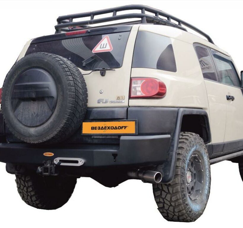 Бампер силовой задний Toyota FJ Cruiser - Силовые бамперы - TOYOTA - Toyota FJ Cruiser