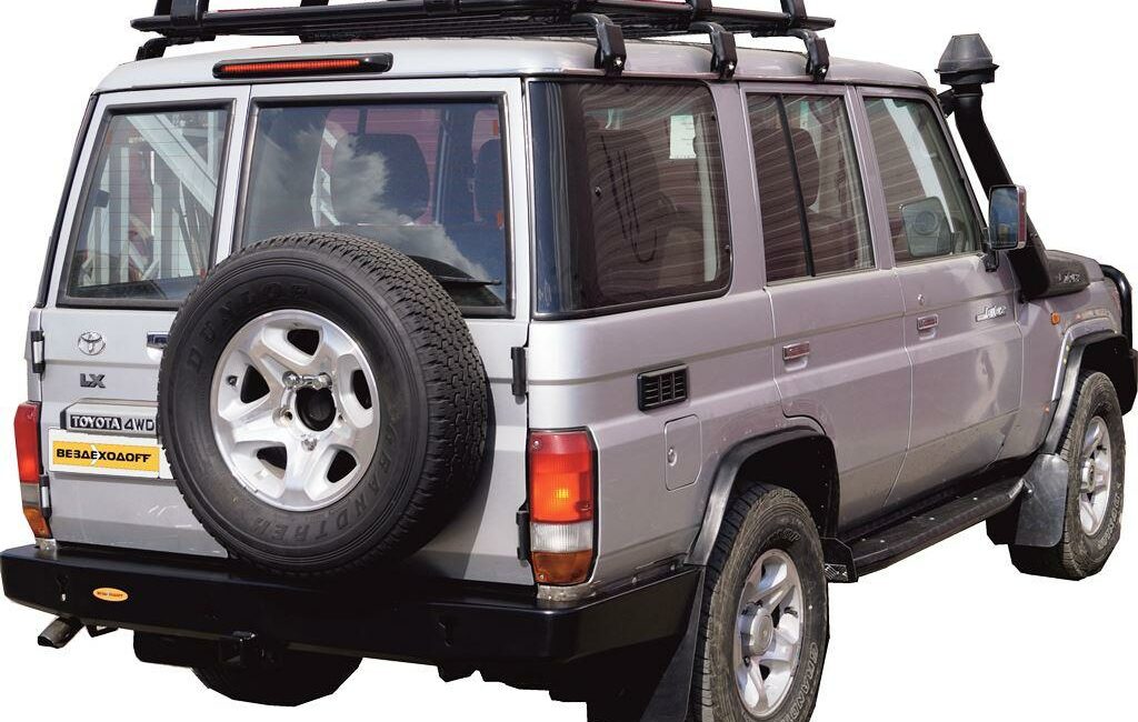 Бампер силовой задний Toyota Land Cruiser Prado 70 - Силовые бамперы - TOYOTA - Toyota Land Cruiser Prado
