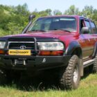Бампер силовой передний Toyota Land Cruiser 80 с кенгурином под механическую лебедку - Силовые бамперы - TOYOTA - Toyota Land Cruiser