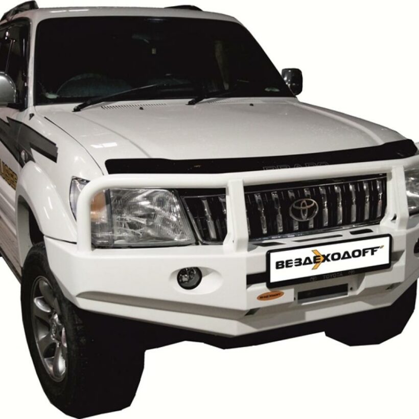Бампер силовой передний Toyota Land Cruiser Prado 90/95 с кенгурином - Силовые бамперы - TOYOTA - Toyota Land Cruiser Prado