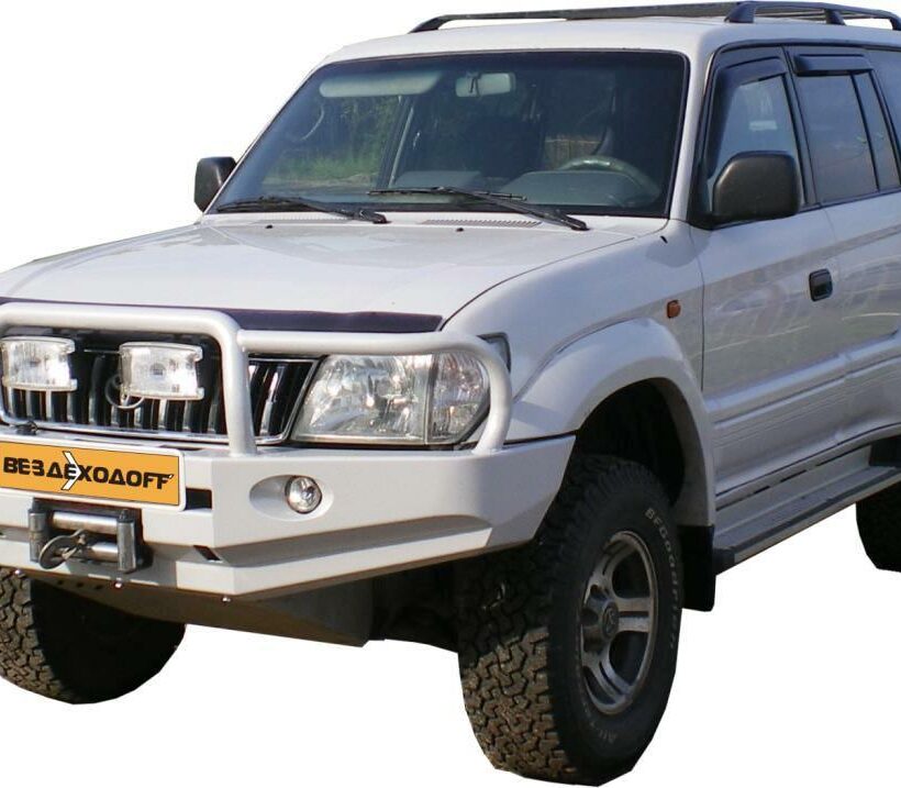 Бампер силовой передний Toyota Land Cruiser Prado 90/95 с кенгурином - Силовые бамперы - TOYOTA - Toyota Land Cruiser Prado