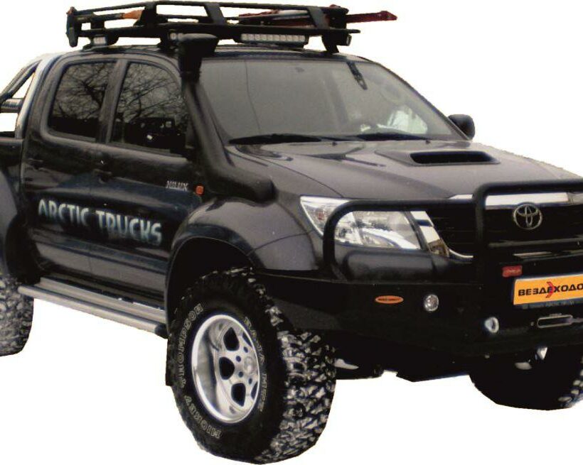 Бампер силовой передний Toyota HiLux Arctic trucks с кенгурином - Силовые бамперы - TOYOTA - Toyota Hilux