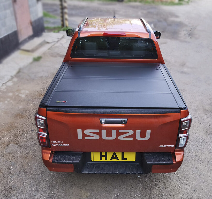 Крышка HAL 4-х секционная D-Max 2021+, кузов: RG-01 4S PRO - Крышки и тенты кузова - ISUZU - Isuzu D-max