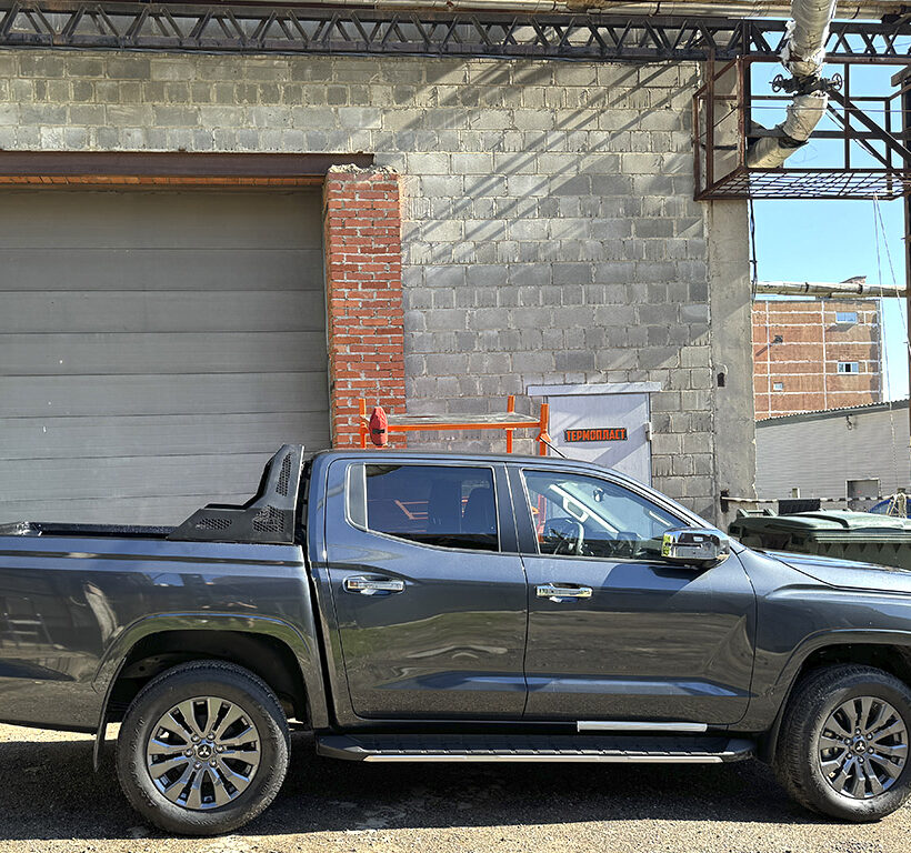 Дуга широкая с защитой стекла HAL PRO для Mitsubishi L200 - Дуги в кузов