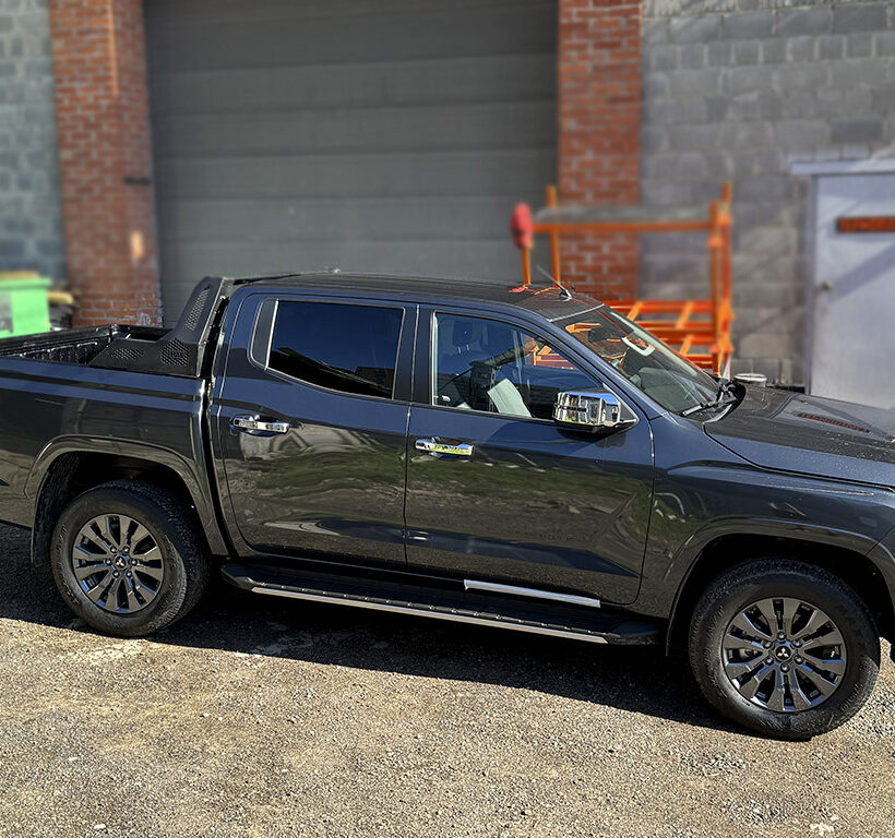 Дуга широкая с защитой стекла HAL PRO для Mitsubishi L200 - Дуги в кузов