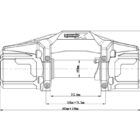 Лебёдка автомобильная электрическая 12V Runva 6000 lbs 2722 кг (синтетический трос) - Лебедки