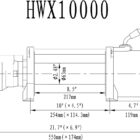 Лебёдка гидравлическая Runva 10000 lbs 4536 кг - Лебедки