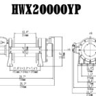 Лебёдка гидравлическая Runva 20000 lbs 9072 кг - Лебедки