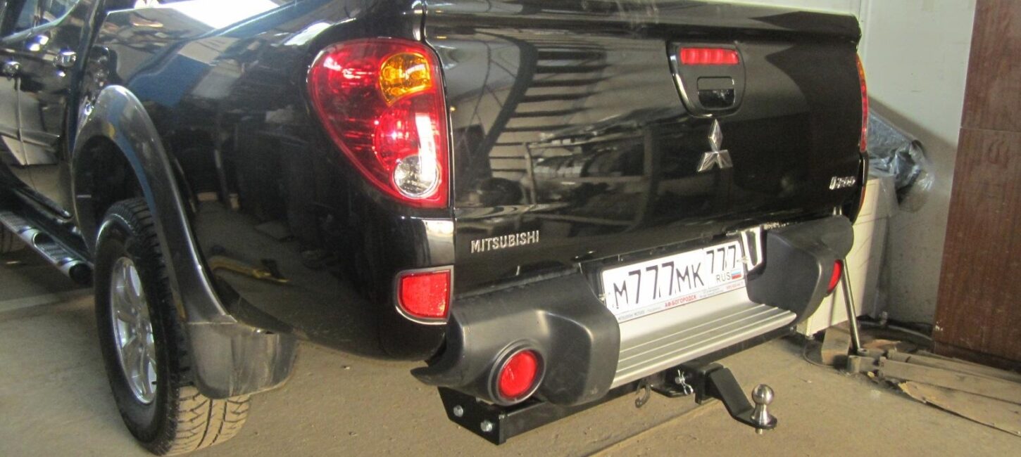 ТСУ (фаркоп) Mitsubishi L200 Long 2014-2015 - Фаркопы - MITSUBISHI - Mitsubishi L200