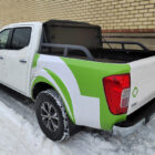 Крышка HAL 4-х секционная DongFeng DF6 4S STANDART под круглую дугу - Крышки и тенты кузова