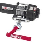 Лебёдка электрическая 12V Runva 3500A lbs 1588 кг (синтетический трос) - Лебедки