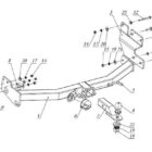 ТСУ (фаркоп) Great Wall Hover H3 - Фаркопы - GREAT WALL