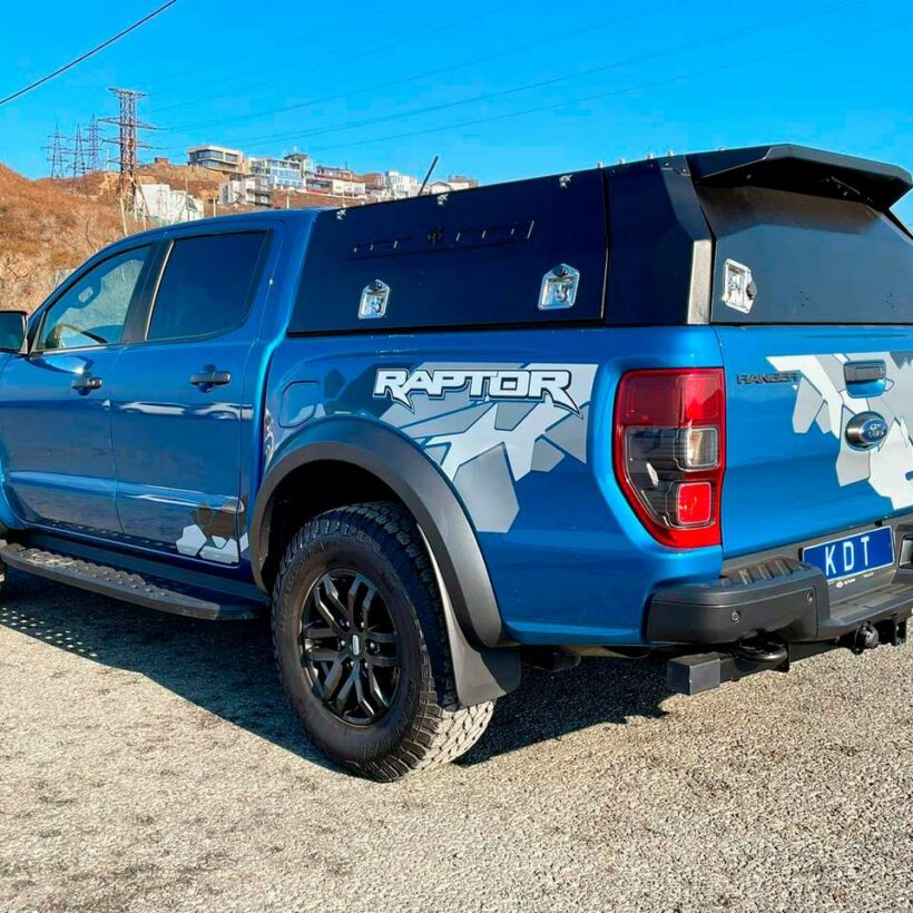 Кунг экспедиционный трехдверный V поколения алюминиевый - Ford Ranger с 2012 по 2020 г.в. - Кунги - FORD - Ford Ranger