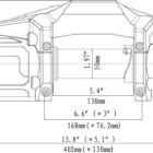 Лебёдка автомобильная электрическая 12V Runva 6000 lbs 2722 кг (синтетический трос) - Лебедки