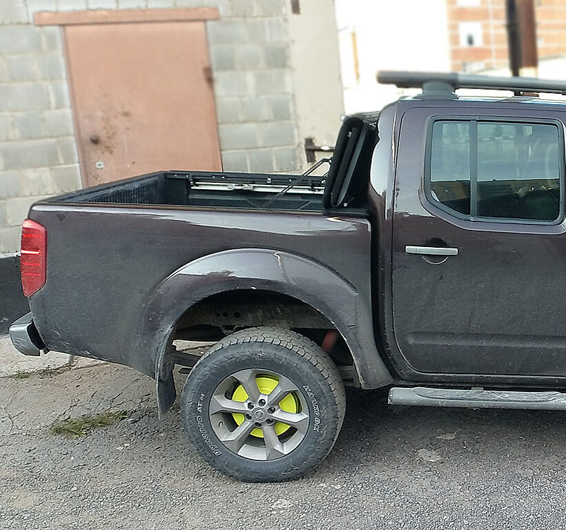 Крышка HAL 4-х секционная Navara D40 4S STANDART - Крышки и тенты кузова - NISSAN - Nissan Navara