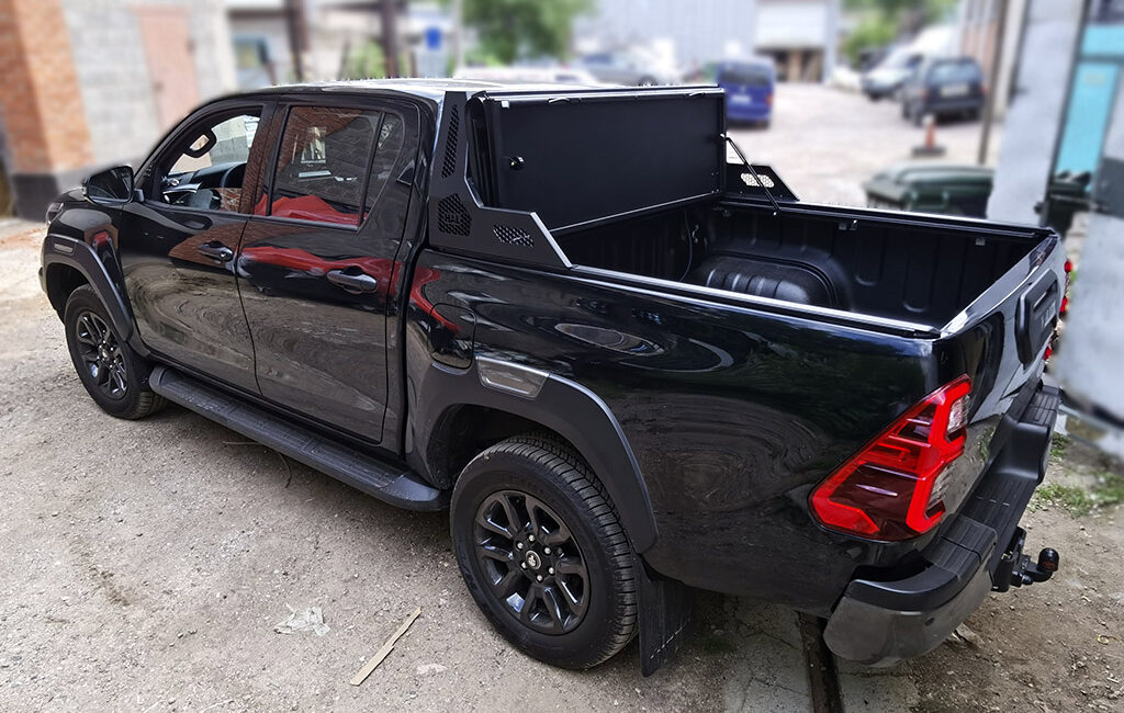 Дуга широкая с защитой стекла HAL PRO для Mitsubishi L200 - Дуги в кузов