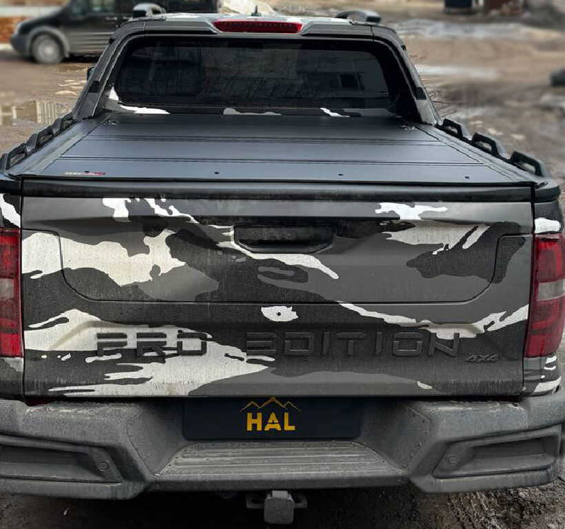 Крышка HAL 4-х секционная Changan HUNTER PRO EDITION 4S STANDART - Крышки и тенты кузова - CHANGAN - Changan Hunter Plus