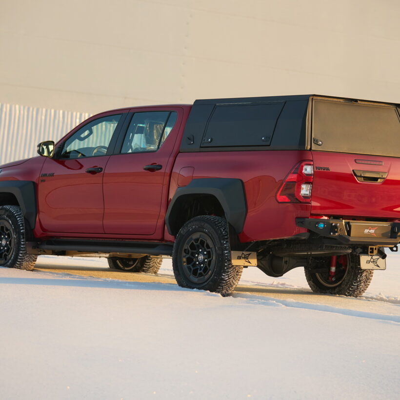 Бампер силовой задний BMS URBAN для Тойота Хайлюкс 2015-2024 - Силовые бамперы - TOYOTA - Toyota Hilux