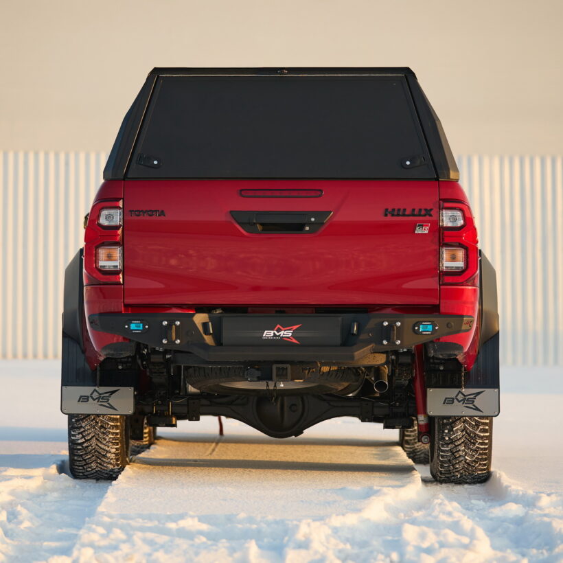 Бампер силовой задний BMS URBAN для Тойота Хайлюкс 2015-2024 - Силовые бамперы - TOYOTA - Toyota Hilux