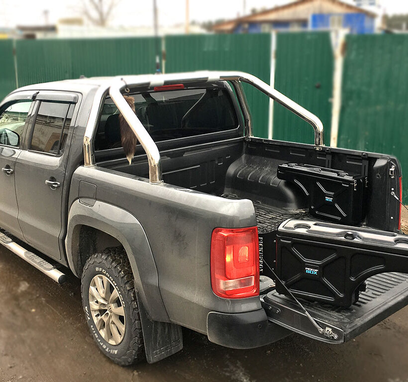 Бокс для пикапа поворотный AMAROK ЛЕВЫЙ PICKUPBOX - Автобоксы - VOLKSWAGEN - Volkswagen Amarok