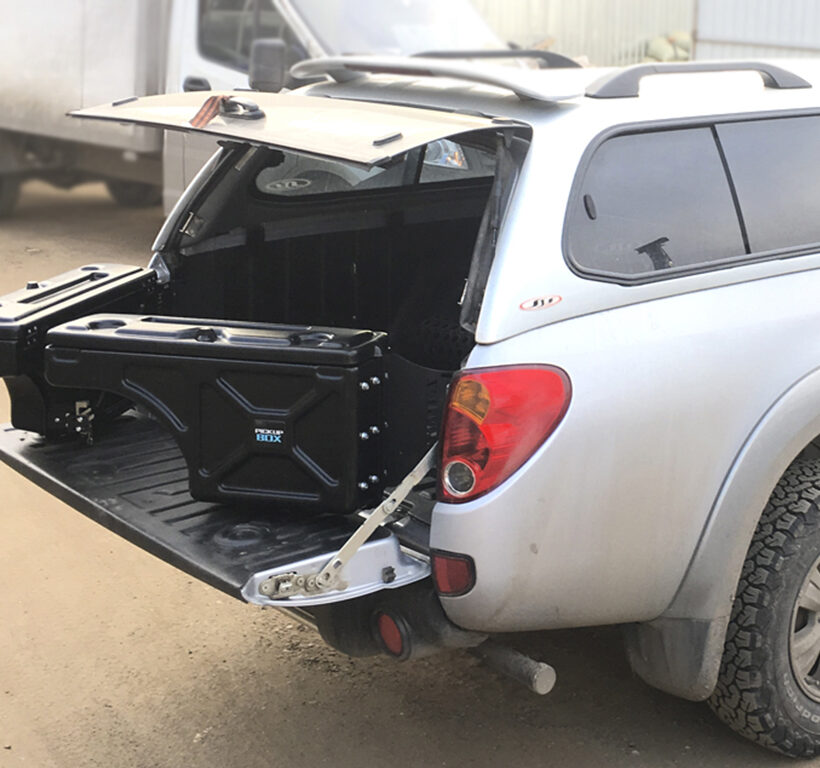 Бокс для пикапа поворотный Mitsubishi L200 ПРАВЫЙ PICKUPBOX - Автобоксы - MITSUBISHI - Mitsubishi L200