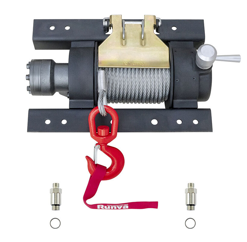 Лебёдка гидравлическая Runva 10000 lbs 4536 кг - Лебедки