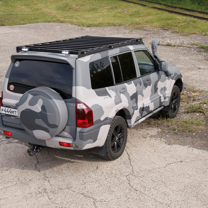 Багажник экспедиционный Mitsubishi Pajero 1999-2006 ШТОРКА - Багажники