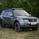 Багажник экспедиционный Suzuki Grand Vitara 2005-2016 ШТОРКА, дальний свет - Багажники