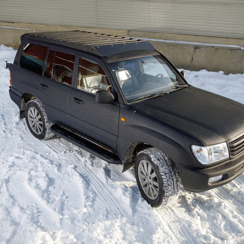 Багажник экспедиционный Toyota Land Cruiser 100/105/Lexus LX470 ШТОРКА - Багажники