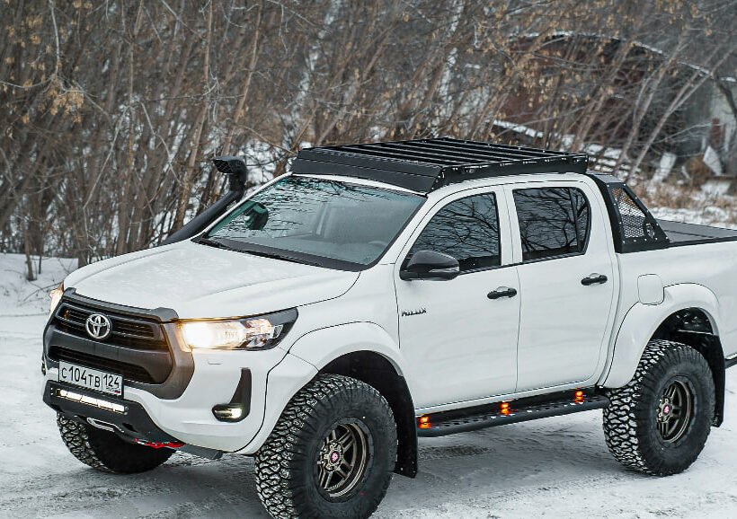 Багажник экспедиционный Toyota Hilux 2005+ ШТОРКА - Багажники