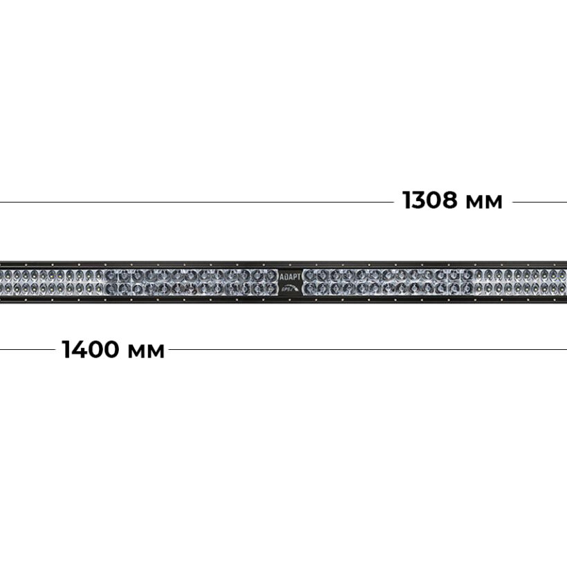 50″ RIGID Adapt E-Series — Адаптивный свет - Доп. свет