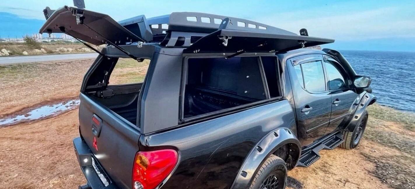 Кунг экспедиционный трехдверный V поколения алюминиевый - Mitsubishi L200 Triton Long - Кунги - MITSUBISHI - Mitsubishi L200