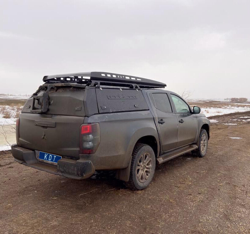 Кунг экспедиционный трехдверный V поколения алюминиевый - Mitsubishi L200 с 2015 г. в. - Кунги - MITSUBISHI - Mitsubishi L200